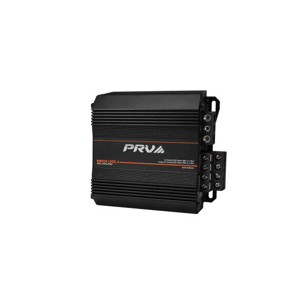 Main product image for PRV Audio MDX1200.4 1 OHM MDX Series 4-Channel Mini Amplifier 1200W 267-8092